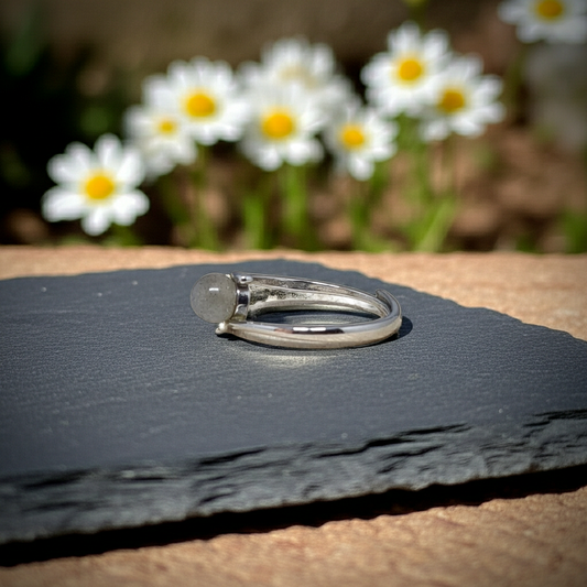 Bague réglable en Labradorite (BAG43 - 10)