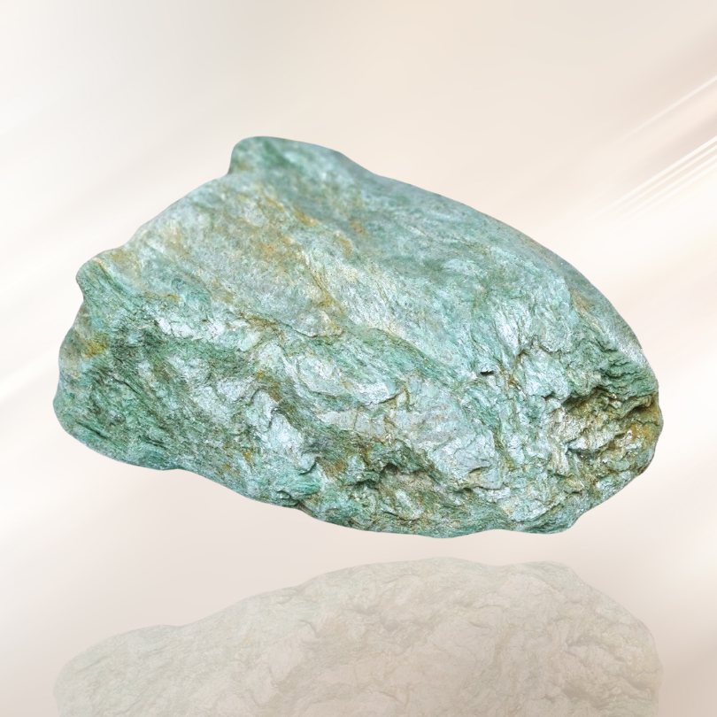 fuchsite, lithotherapie, pierre brute ENAE Mineraux