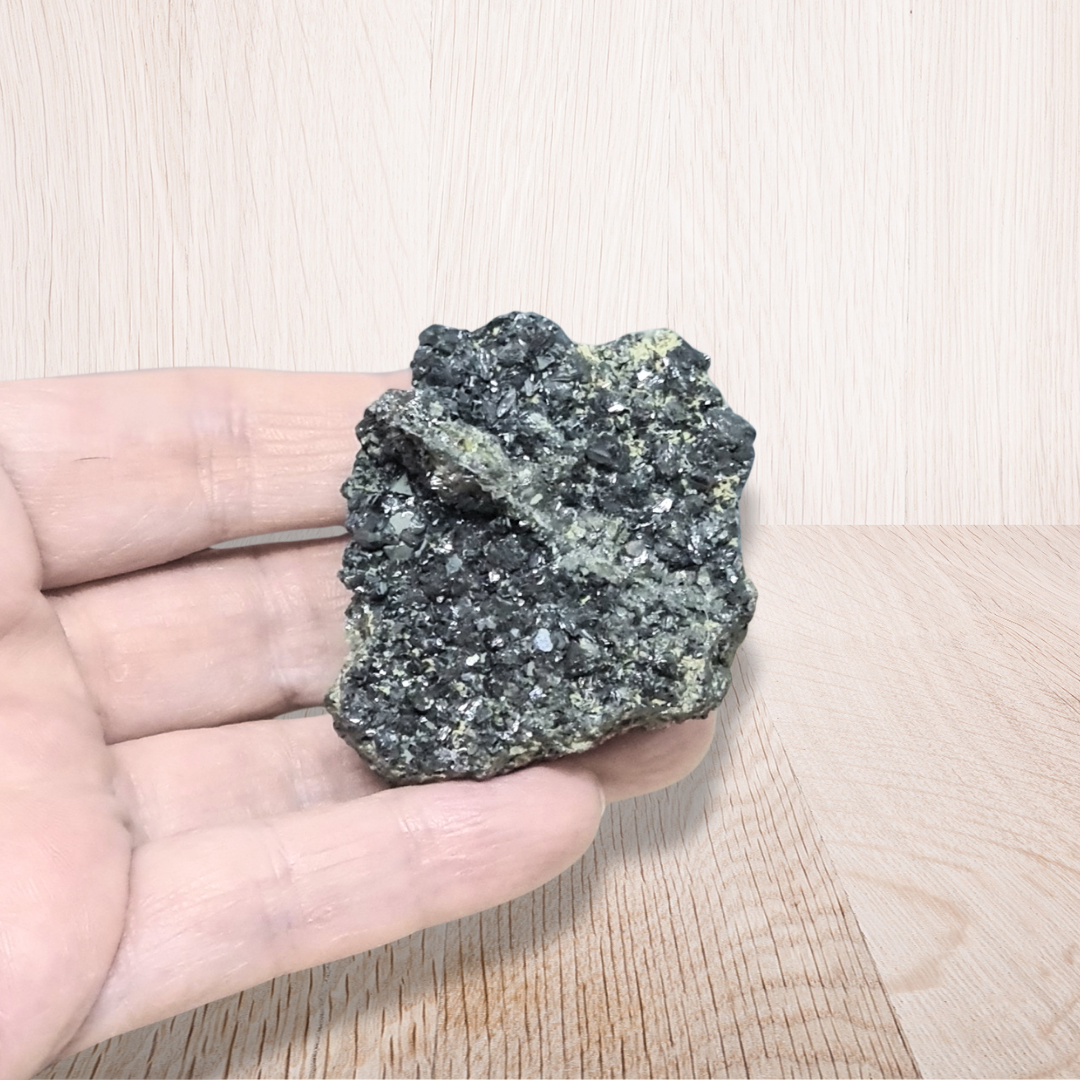 Galène, Chalcopyrite et Chlorite bruts (MB480) - ENAE Minéraux