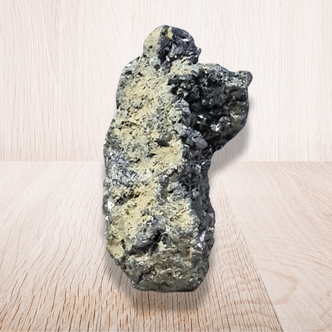 Galène, Chalcopyrite et Chlorite bruts (MB480) - ENAE Minéraux