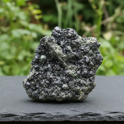 Galène, Chalcopyrite et Chlorite bruts 60g (MB480)