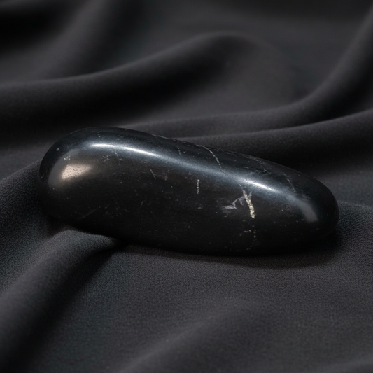 Galet en Shungite (PRGFL743) - ENAE Minéraux