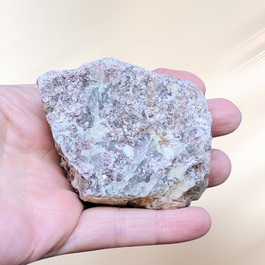 lepidolite, lithotherapie, pierre brute ENAE Mineraux
