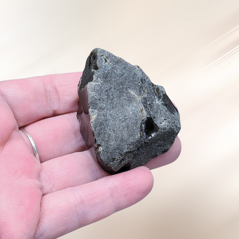 lithotherapie, obsidienne doree, pierre brute ENAE Mineraux