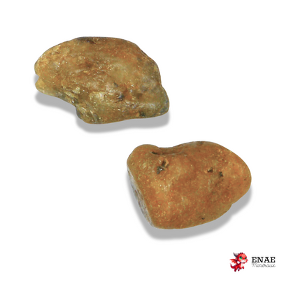 Lot de 2 Saphir jaunes bruts (MB568)