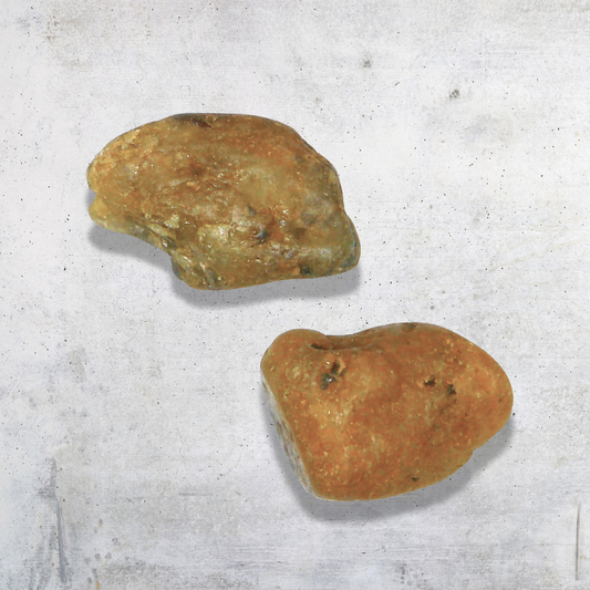 Lot de 2 Saphir jaunes bruts (MB568) - ENAE Minéraux
