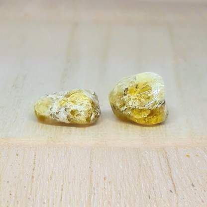 Lot de 2 Héliodore polis (PRGFL739) - ENAE Minéraux