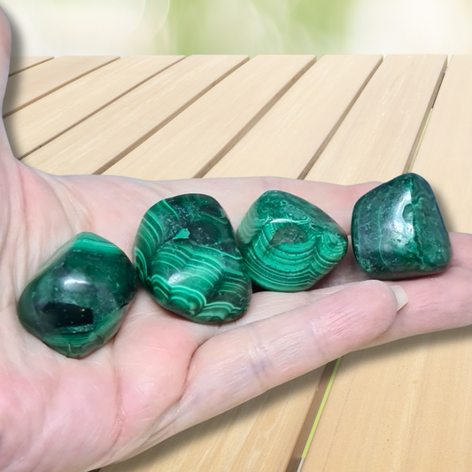 Malachite - Pierre roulée (PRGFL461)