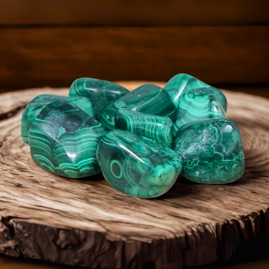Malachite - Pierre roulée (PRGFL461)