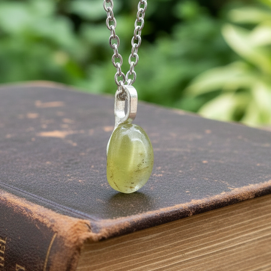 Pendentif en Apatite jaune (PE2065)