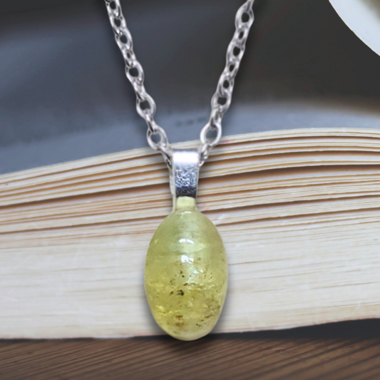 Pendentif en Apatite jaune (PE2065)