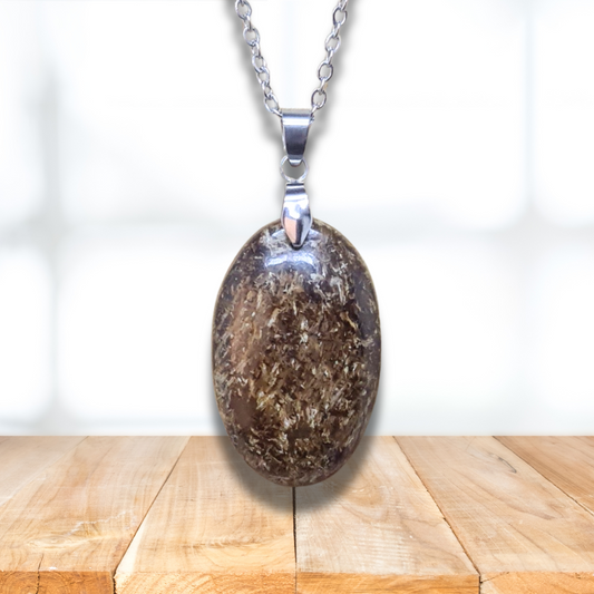 Pendentif en Bronzite (PE2053) - ENAE Minéraux