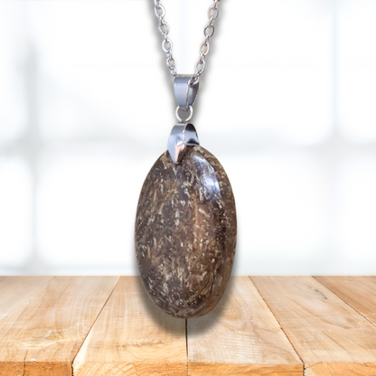 Pendentif en Bronzite (PE2053) - ENAE Minéraux