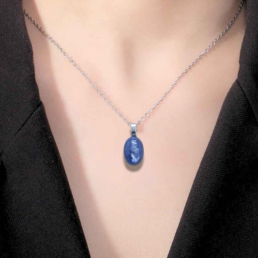 Pendentif en Cyanite bleue (PE2064)