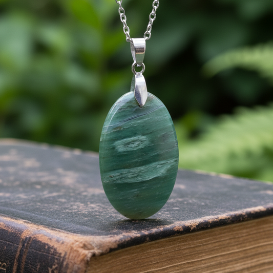 Pendentif en Larsonite (Jaspe) (PE2055)