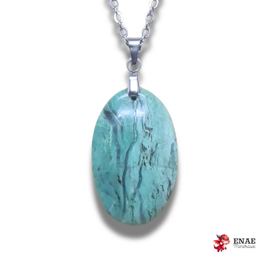 Pendentif en Larsonite (Jaspe) (PE2056)