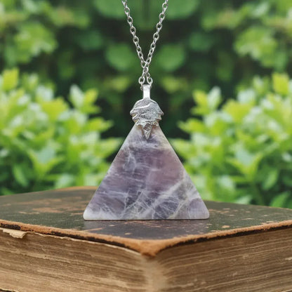 Pendentif Œil de la Providence en Pierre de Lune (PE2078)