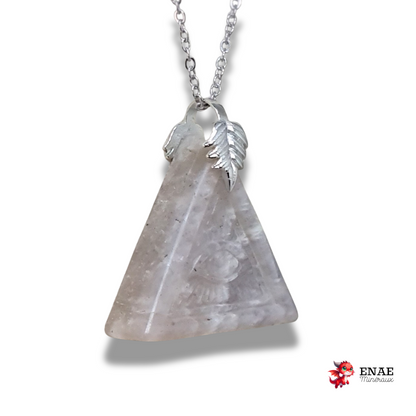 Pendentif Oeil de la Providence en Pierre de Lune (PE2015)