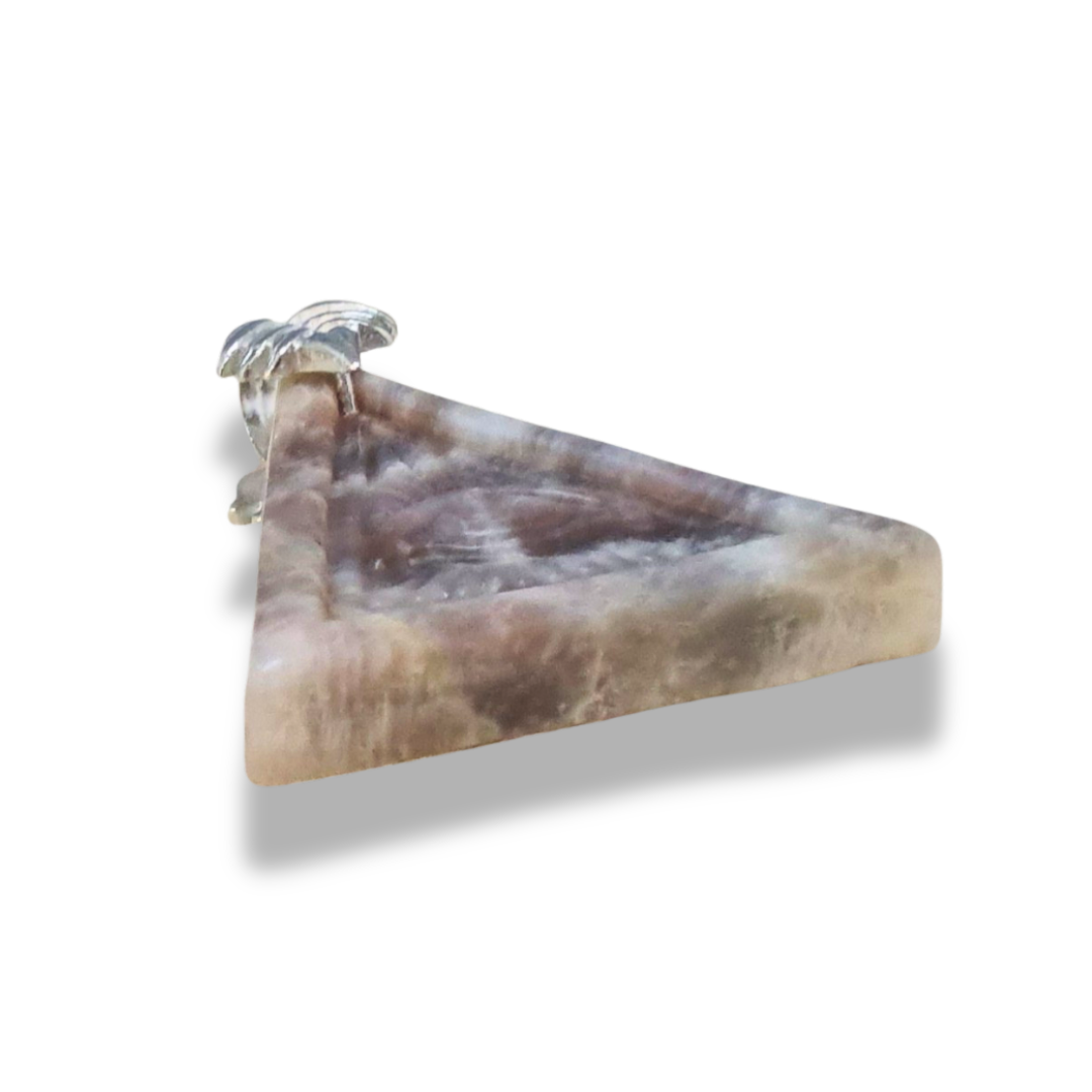 Pendentif Œil de la Providence en Pierre de Lune (PE2078) - ENAE Minéraux