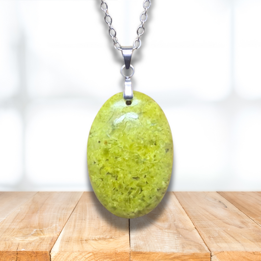 Pendentif en Opale verte (PE2059) - ENAE Minéraux