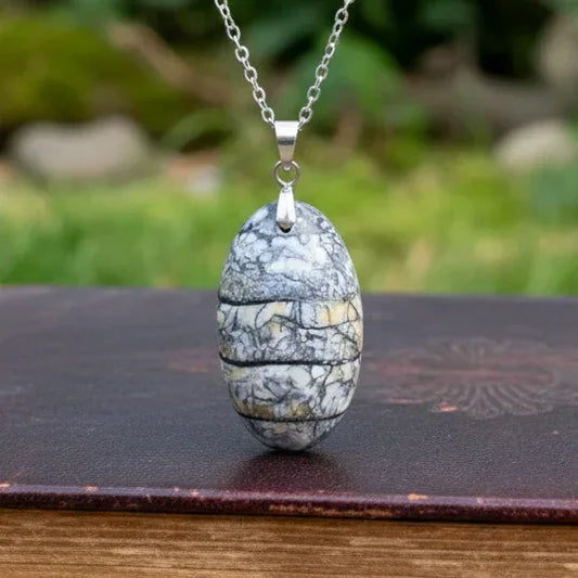 Pendentif en Orthoceras (PE2076)