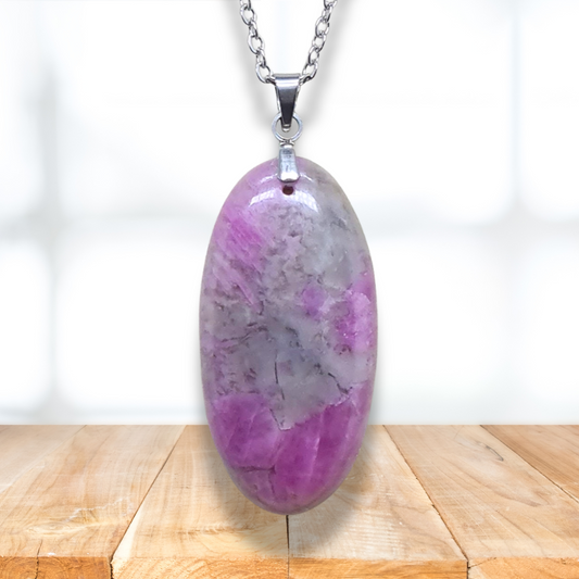 Pendentif en Rubis et Sillimanite (PE2085)