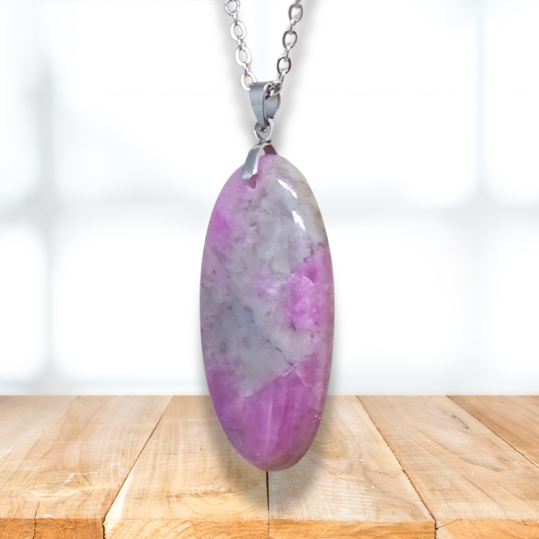Pendentif en Rubis et Sillimanite (PE2085)