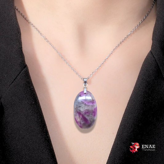 Pendentif en Rubis et Sillimanite (PE2073)