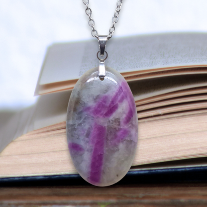 Pendentif en Rubis et Sillimanite (PE2084)