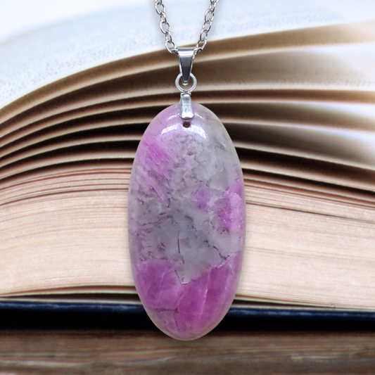 Pendentif en Rubis et Sillimanite (PE2085)