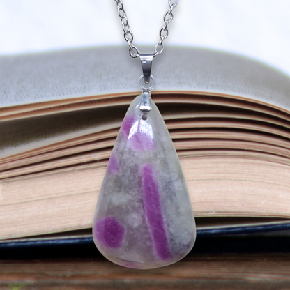 Pendentif en Rubis et Sillimanite (PE2086)