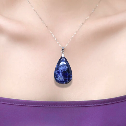 Pendentif en Sodalite (PE2089) - ENAE Minéraux