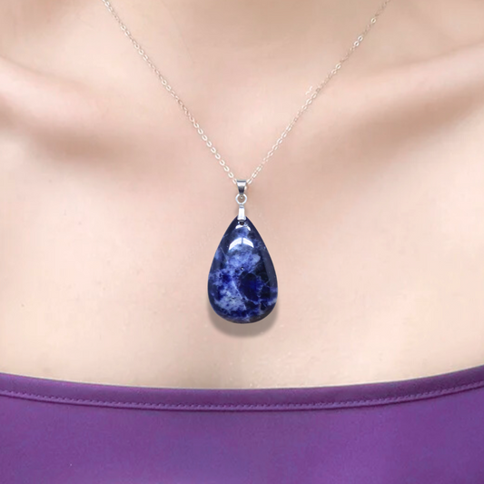 Pendentif en Sodalite (PE2089) - ENAE Minéraux