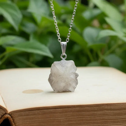 Pendentif en tranche d'Aragonite (PE2103) - ENAE Minéraux