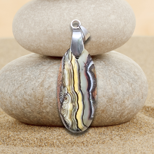 Pendentif en Agate Crazy Lace (PE1173-1)