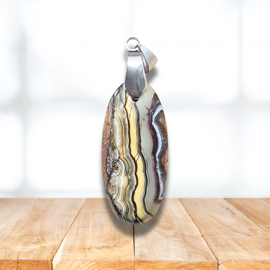 Pendentif en Agate Crazy Lace (PE1173-1)