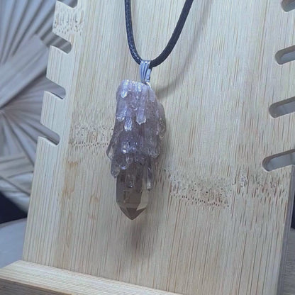 Pendentif en pointe de Citrine brute (PE2031-2)