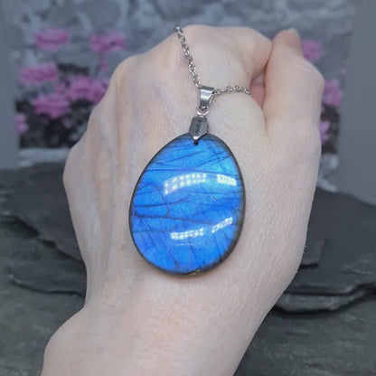 Pendentif en Labradorite bleue (PE2139)