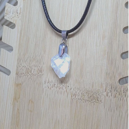 Pendentif en Quartz à âme brut (PE1928)