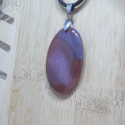 Pendentif en Agate du Botswana (PE2028)